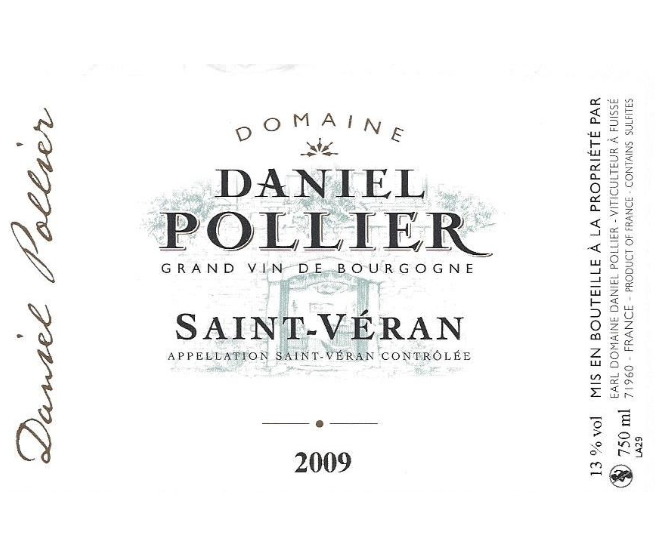 Saint Véran Domaine Pollier