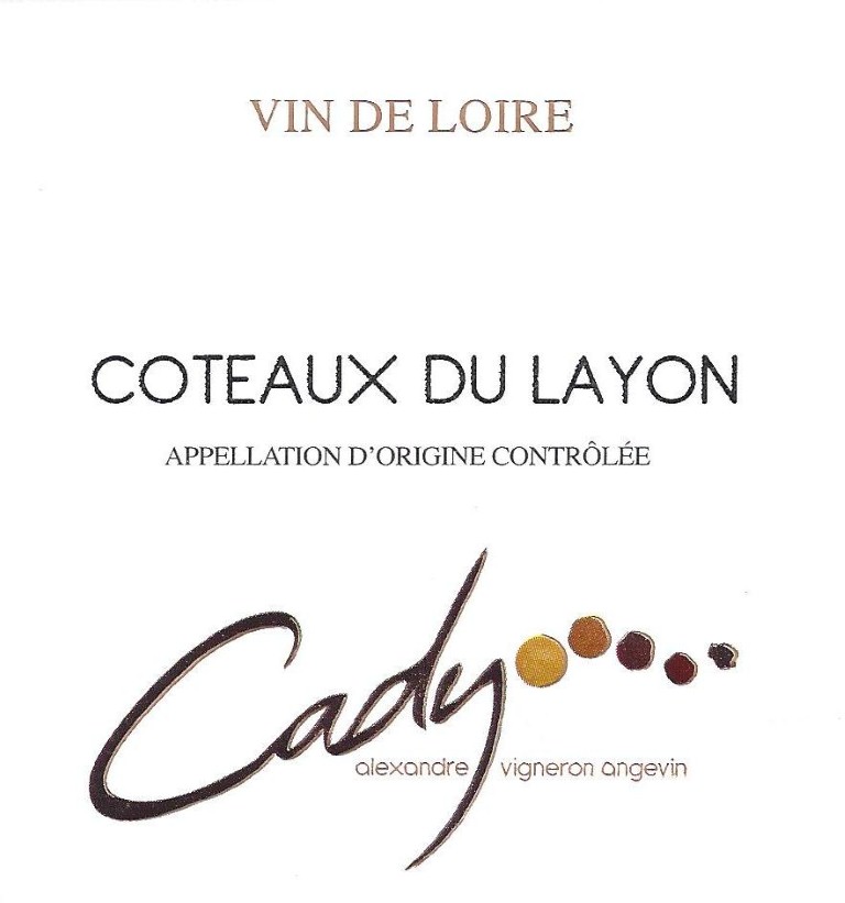 Coteaux du Layon Domaine Cady Bio
